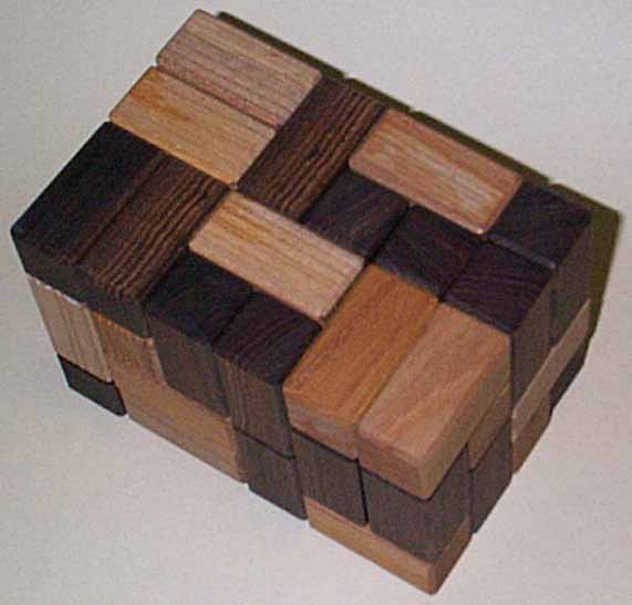 4×4×6の直方体を組んだところ