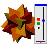 Compound of 5 polyhedra