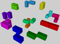 VRML-solution for 3*4*4 cuboid
