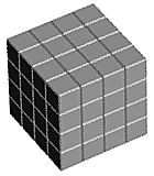Assembled Interlocking Cube