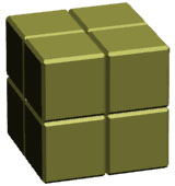 Make 2*2*2 cube